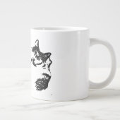 Duo Cat Compagnons Enk Portrait Mug (Droite)