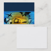 Duo de carte de visite de modèle de logistique de (Devant / Derrière)