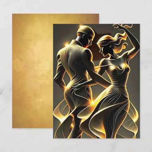 duo de danse Carte (Devant / Derrière)