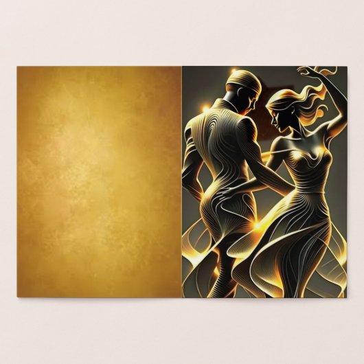 duo de danse Carte (Intérieur)