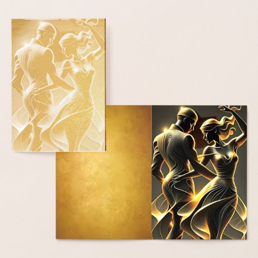 duo de danse Carte (Affichage)