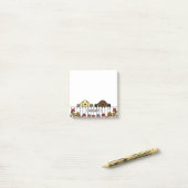 Duo du Labrador personnalisé Vous regarder Post-it (Sur un bureau)