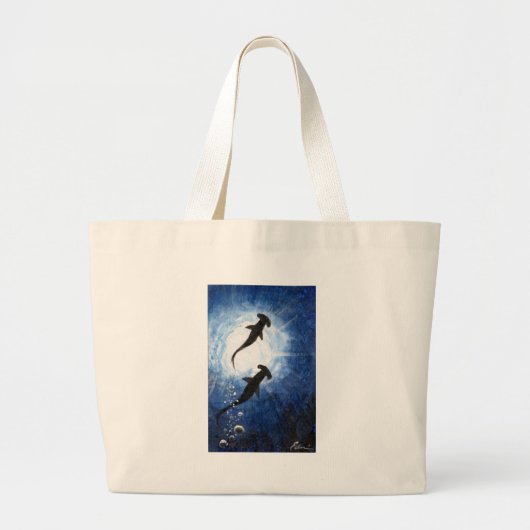 Duo Hammerhead Grote Tote Bag (Voorkant)