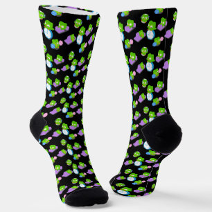 Duo Pattern Crew Soksen Sokken