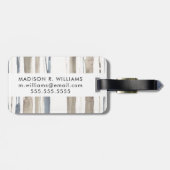 Duo Toon Bomen II Bagagelabel (Achterkant horizontaal)