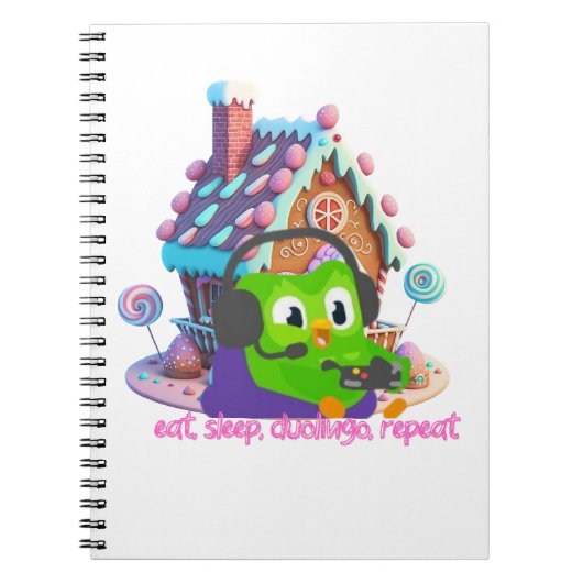 duolingo notitieboek (Voorkant)