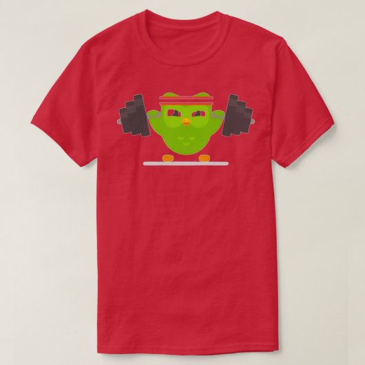 Duolingo owl t-shirt (Design voorkant)