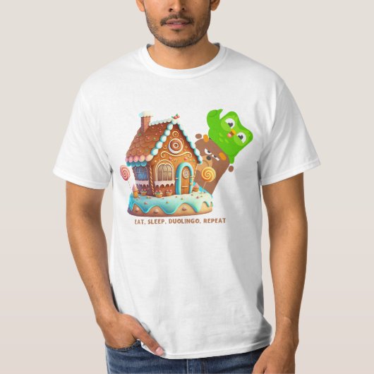 duolingo t-shirt (Voorkant)