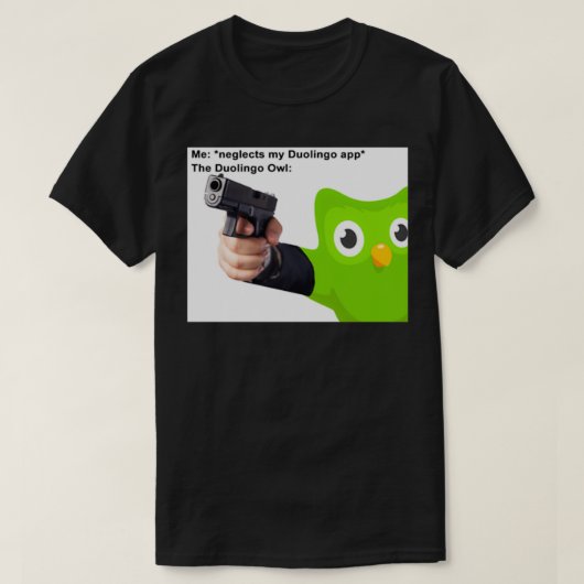 duolingo t-shirt (Design voorkant)