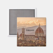 Duomo di Firenze Florence Italy Design Magnet Magneet (Voorkant / Achterkant)