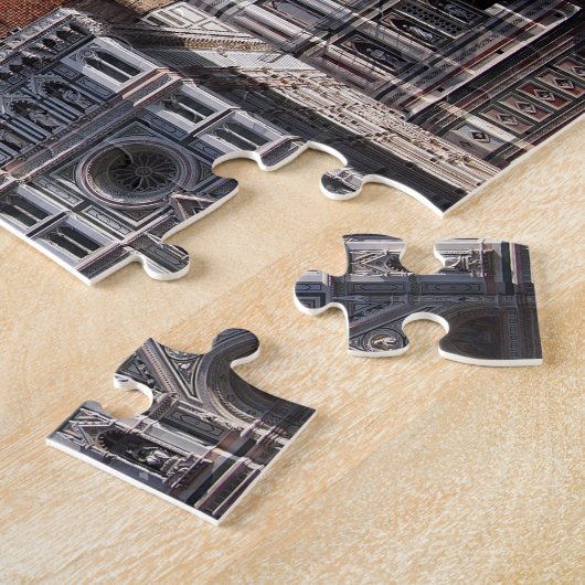 Duomo en Baptistry, Florence jigzaag puzzel Legpuzzel (Zijkant)