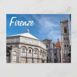 Duomo et Baptistère, Florence/Firenze carte postal