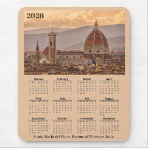 Duomo Florence Italië 2026 Agenda Muismat