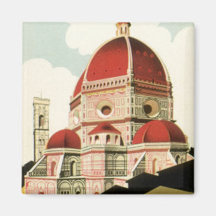 Duomo in Firenze Florence Italië Vintage Travel Ar Magneet