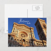 Duomo in Florence, Italië Briefkaart (Voorkant / Achterkant)