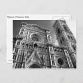 Duomo in Florence, Italië Briefkaart (Voorkant / Achterkant)