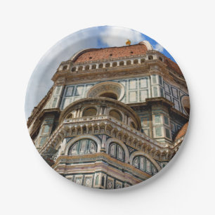 Duomo in Florence, Toscane, Italië Papieren Bordje