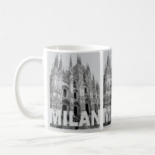 Duomo kathedraal kerk van Milaan, Lombardije op ee Koffiemok