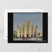 Duomo Milaan, Italië Briefkaart (Voorkant / Achterkant)