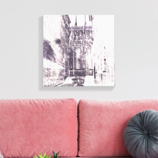 Duomo Milan Canvas Afdruk (Insitu (Woonkamer))