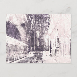 Duomo Milan Europe Briefkaart