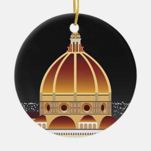 Duomo-versiering Keramisch Ornament (Voorkant)