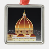 Duomo-versiering Metalen Ornament (Voorkant)