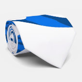 Duotone Tribal Stropdas Blue (Opgerold)