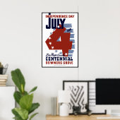 DuPage County Centennial Poster (Thuiskantoor)