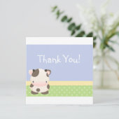 Dupe le carte de remerciements B de MOO-Vache à (Debout devant)