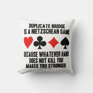 Duplicaat Nietzschean Game What Hand Kussen