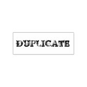 "Duplicaat" zelfinkend stempel (Design)