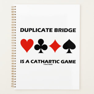 Duplicate Bridge is een Cathartic Game Kaart pak Planner