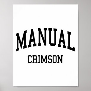 Dupont Manual High School heeft Louisville Key Ret Poster