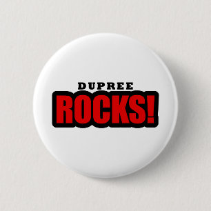 Dupree, Alabama Ronde Button 5,7 Cm