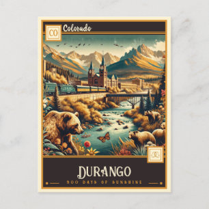 Durango, Colorado    Briefkaart