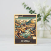 Durango, Colorado |  Briefkaart (Staand voorkant)