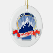 Durango Colorado Keramisch Ornament (Rechts)