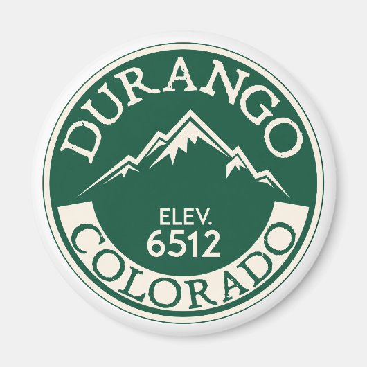 Durango Colorado Magneet (Voorkant)