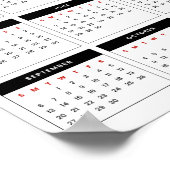 Durango Colorado Mountain Train 2026 Calendar Poster (Hoek)