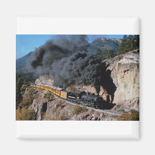 Durango en Silverton Railroad, nr. 481, Beer Cree Magneet (Voorkant)