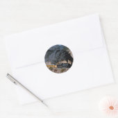 Durango en Silverton Railroad, nr. 481, Beer Cree Ronde Sticker (Envelop)