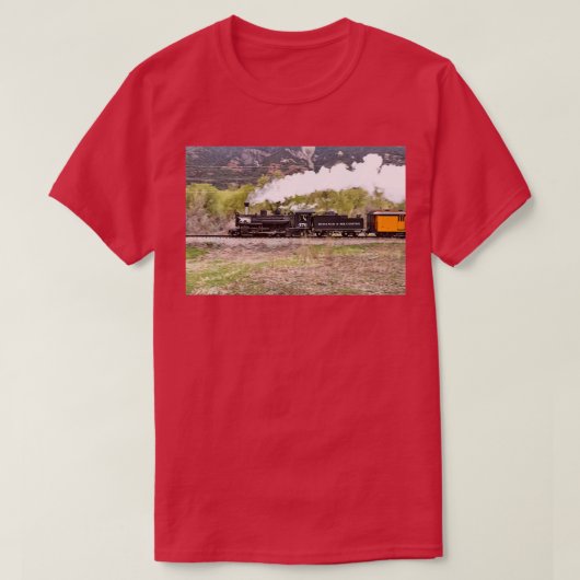 Durango en Silverton Railroad T-shirt (Design voorkant)