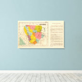 Durango, Mexico Canvas Afdruk (Insitu (Houten vloer))