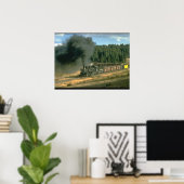Durango & Silverton No. 480_Steam Trains Poster (Thuiskantoor)