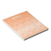 Duraznos con Crema Notitieblok (Schuin)