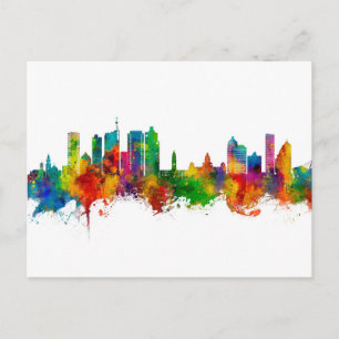Durban South Africa Skyline Briefkaart