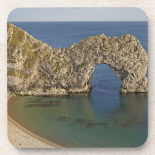 Durdle Door-boog, Jurassic Coast werelderfgoed 3 Bier Onderzetter