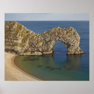 Durdle Door-boog, Jurassic Coast werelderfgoed 3 Poster