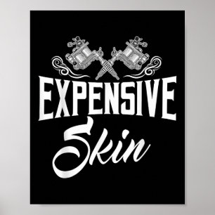 Dure Skin Tattoo Lover Inking Machine Artist Poster